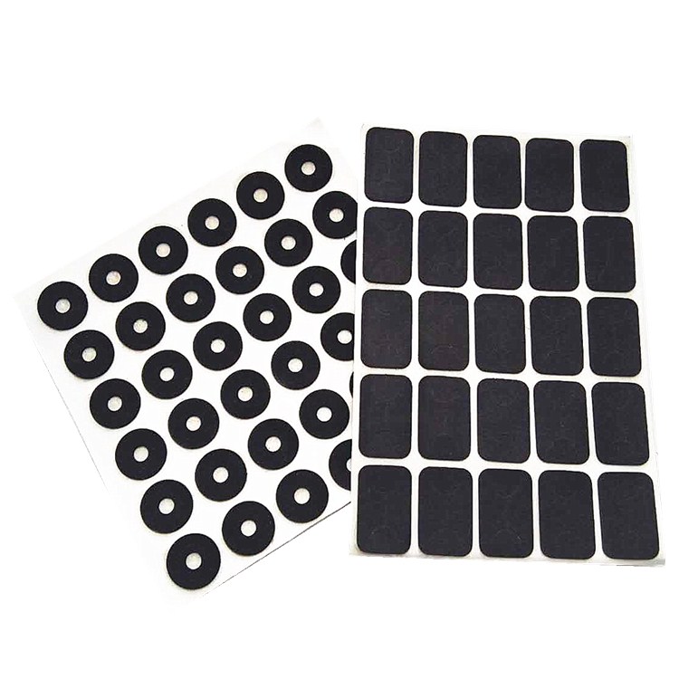 Self-adhesive anti-vibration material foam gasket