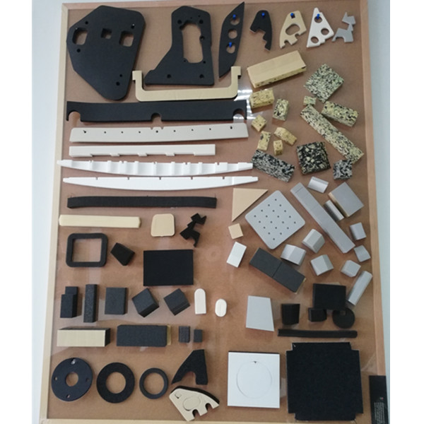 Rubber foam die cutting block