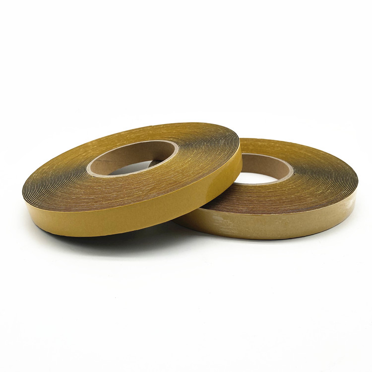 1mm Thick Closed Cell PVC Foam Tape Roof Waterproof Sealing Double Sided Tape