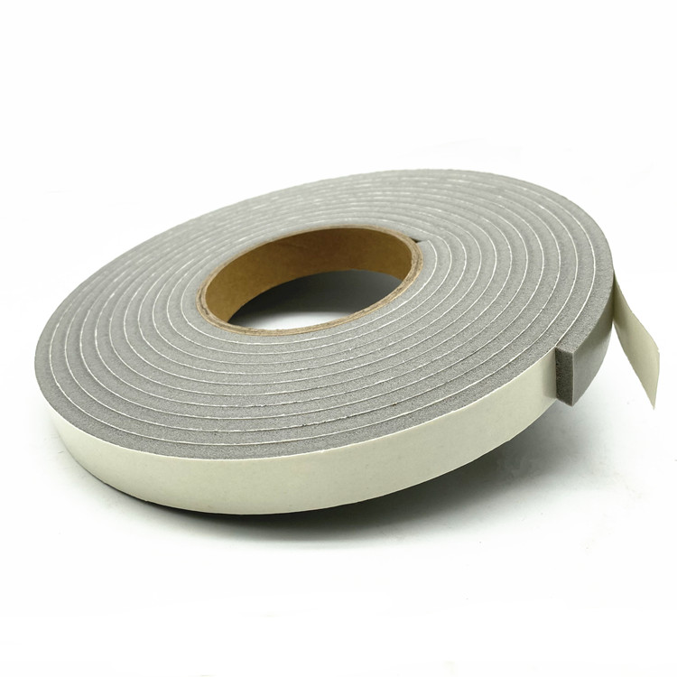 Hollyseal? 4.8mm Thick Grey Closed Cell Space Filling PVC Foam Tape