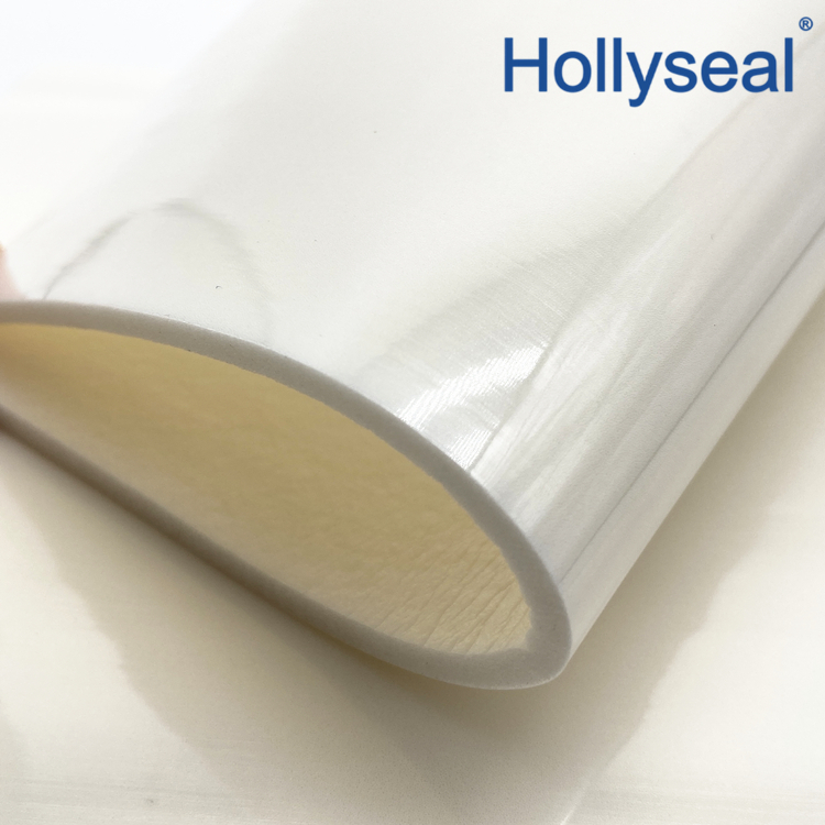 Hollyseal?Medium Density Closed Cell White with Permanent Polyester Film